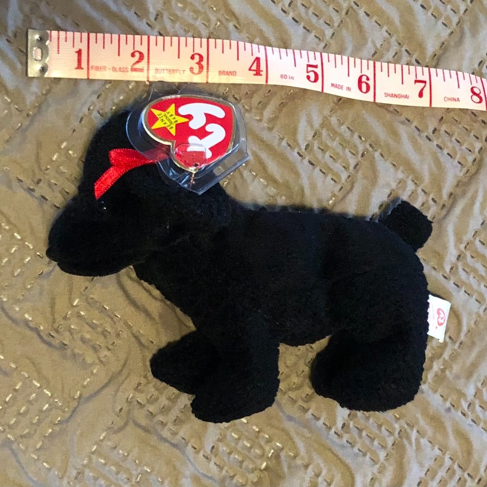 TY Beanie Baby GIGI Black Poodle